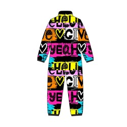 Комбинезон флисовый для девочки