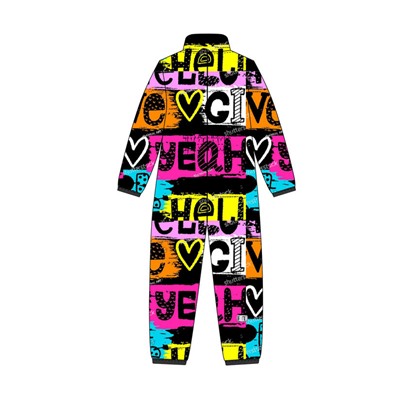 Комбинезон флисовый для девочки