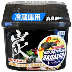 NAGARA Уголь древесный для устранения запаха в холодильнике 160 г