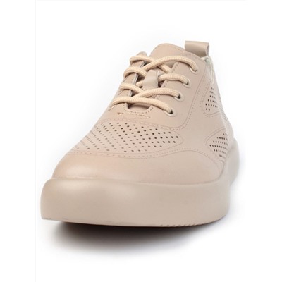 05-YD20-2D DK. BEIGE Кроссовки женские (натуральная кожа)