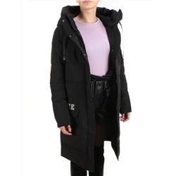 21-972 BLACK Пальто зимнее женское AIKESDFRS