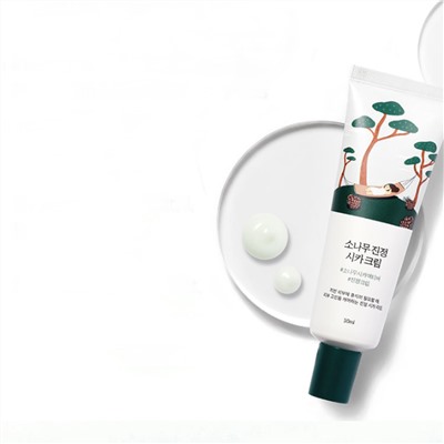 ROUND LAB Крем для проблемной кожи лица с экстрактами сосны и центеллы / Pine Calming Cica Cream, 50 мл
