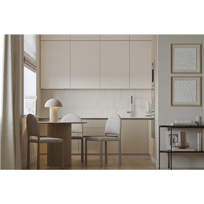 Лампа настольная Texture Sleek, Ø32x42 см, белая