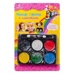 Набор грима 6цв.12*18см 284-185