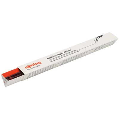 Рапидограф Rotring 0.4 мм,  пластик. корпус, картридж с чернилами