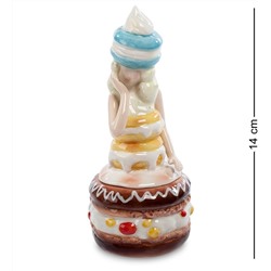 Pavone CMS-57/ 6 Подставка для яйца с солонкой «Леди»