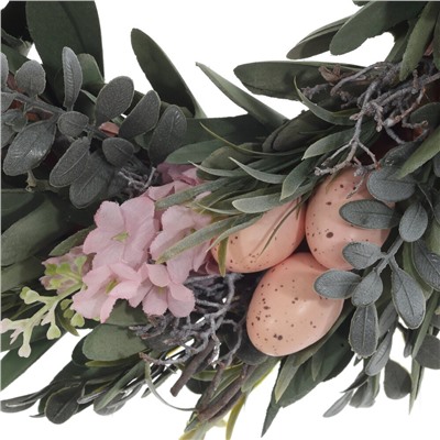 GAEM Изделие декоративное "Венок пасхальный", L34 W7 H34 см