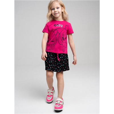 Комплект для девочки: футболка, юбка