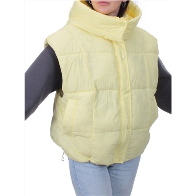24001 YELLOW Жилет утепленный женский (100 гр. холоффайбер)