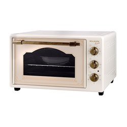 Жарочный шкаф WILLMARK WOF-505BR Ретро, бежевый (50л,1,7кВт,конвекция, таймер,лампа