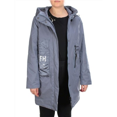 BM-07 LIGHT GRAY Куртка демисезонная женская (100 гр. синтепон)