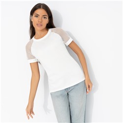 Футболка из эластичной ткани, Талант перемен (white)