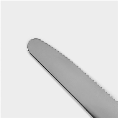 Столовые приборы на подставке «Мрамор чёрный», 24 предмета, толщина 1.2 мм, нержавеющая сталь