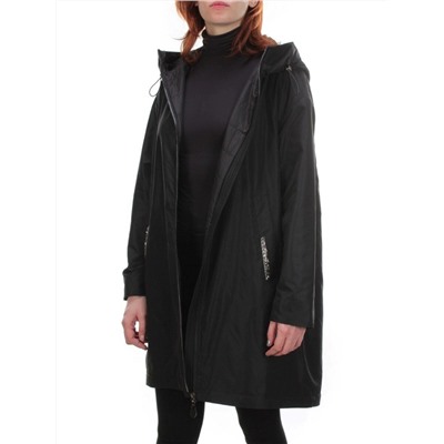 2122 BLACK Куртка демисезонная женская Parten (50 гр. синтепон)