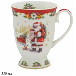 205-295 Кружка 330 мл   НОВЫЙ ГОД в под.уп.(х36)Фарфор