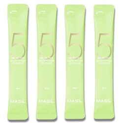 Masil Шампунь для волос от перхоти с яблочным уксусом / 5 Probiotics Apple Vinegar Shampoo, 20 шт. х 8 мл