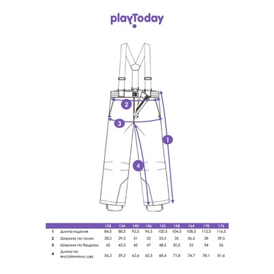 Брюки зимние для мальчика