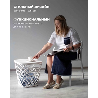 Столик журнальный STH-CT83
                        белый