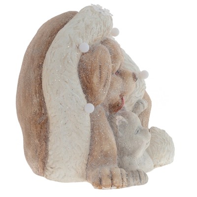 GAEM Фигурка декоративная с подсветкой "Щенок и котёнок"(3хААА,н/п), L37 W28 H33,5 см