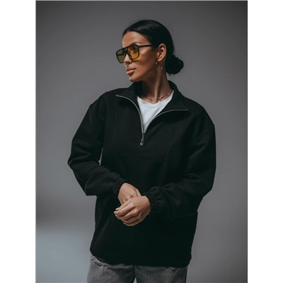 Свитшот Брамея чёрный Лт