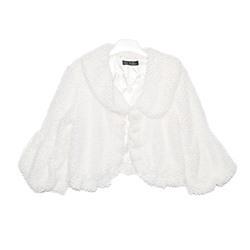 Накидка BL Fashion B168, белый