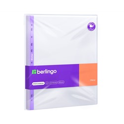 Папка-вкладыш с перфорацией Berlingo "Mirror", А4, 40мкм, глянцевая
