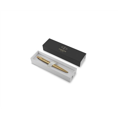Ручка шариковая Parker "Jotter XL Monochrome Gold" синяя, 1,0мм, кнопочн., подарочная упаковка