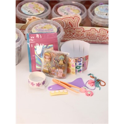 Набор для создания брелоков DIY, 6 шт. "Capybara life", mix, шоу-бокс 12 шт.