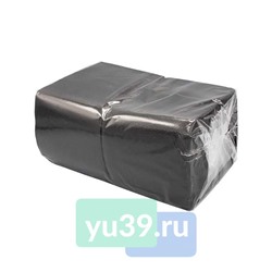 Салфетки "Оптимум" биг-пак, 24*24см, 1-слой, 360 шт., черные