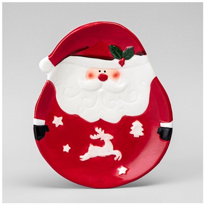 ТАРЕЛКА ДЕСЕРТНАЯ КОЛЛЕКЦИЯ "CHRISTMAS HOLIDAYS" 20,5*17*2,5 СМ