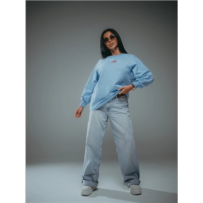 Свитшот Символ голубой Лт