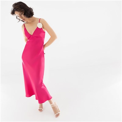 Платье из шелка, Очарование роскоши (pink)