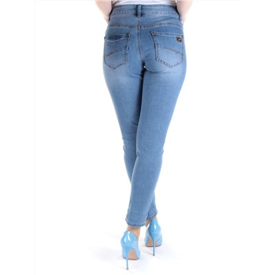 L0159 BLUE Джинсы зауженные женские Vicky's Love