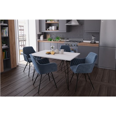 Столешница SHT-ТT 120/80 МДФ
                        бетон голубой