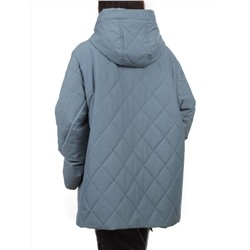 F-801 GRAY BLUE Куртка демисезонная женская (100 гр. холлофайбер)