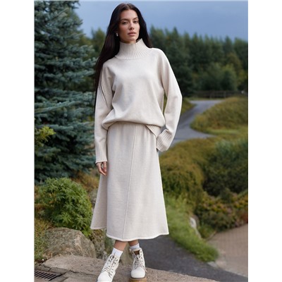 Джемпер из пряжи с кашемиром