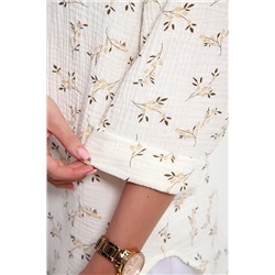 Женская рубашка 32745 / бежевый