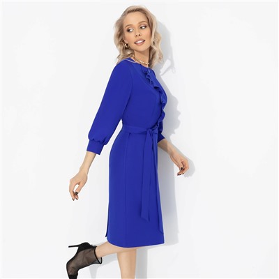 Платье с поясом, Зажги момент (ослепительно синее)