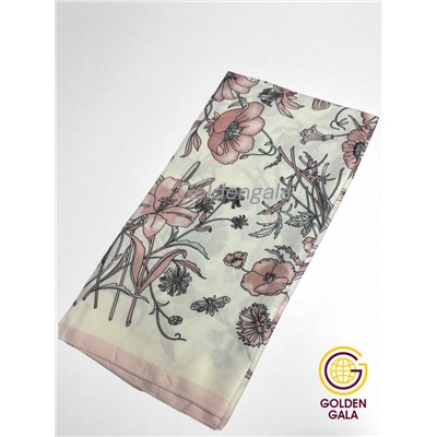 Платок утепленный "Византия" Арт 2026/2 (фон белый)