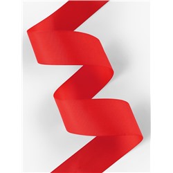 Лента репсовая, 40 мм, 23±1 м, красная №26