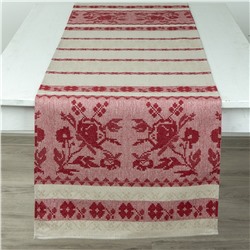 24С170-ШР+К 43*150 Рушник "Белорусский" цв. 1 рис. 810 красный