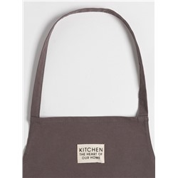 Фартук Этель Kitchen 60х70 см, цв. серый, 100% хл, саржа 220 г/м2