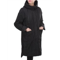 2190 BLACK Куртка демисезонная женская Parten (50 гр. синтепон)