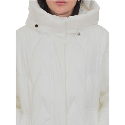 2404 WHITE Куртка зимняя женская (200 гр. холлофайбер)
