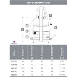Куртка утеплённая для мальчика NIKASTYLE 4м3325 Чили Nikastyle