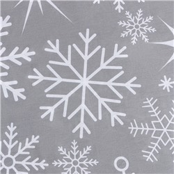 Постельное бельё «"Этель"» 1.5 сп Snow fall, 143х215 см, 150х214 см, 70х70 см - 2 шт, бязь
