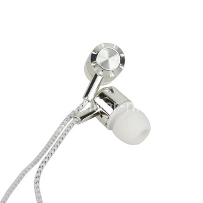 Наушники MP3/MP4 ELTRONIC (4438) Color Trend Play вакуумные (белые)