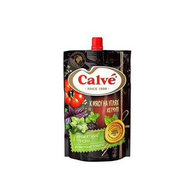 «Calve», кетчуп «К мясу на углях», 350 г