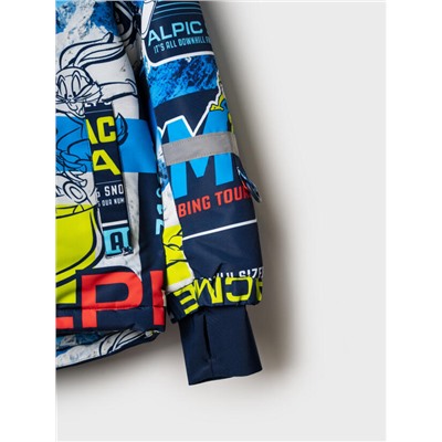 Комплект зимний для мальчика: куртка, полукомбинезон