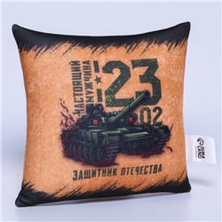 Подушка декоративная антистресс «23 февраля», 21×20 см